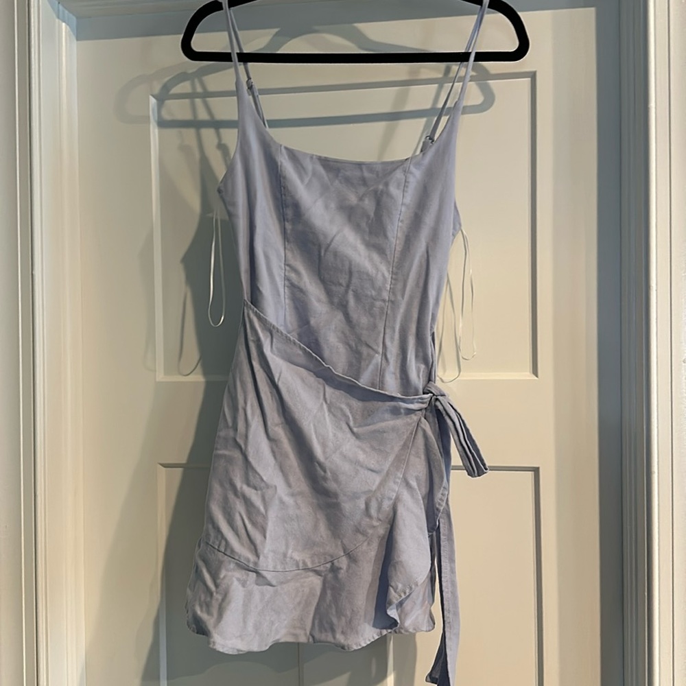 Princess Polly Cottage Hill Dress Baby Blue